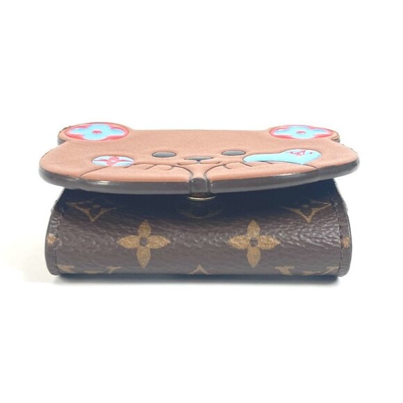 LOUIS VUITTON M01361 Monogram Key Holder-Earphone Pouch LV Bear Bag Charm case - Picture 16 of 16